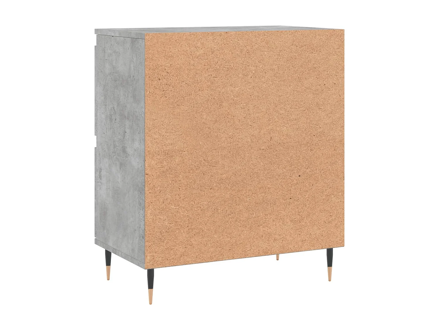 Buffet Gris béton 60x35x70 cm Bois d'ingénierie
