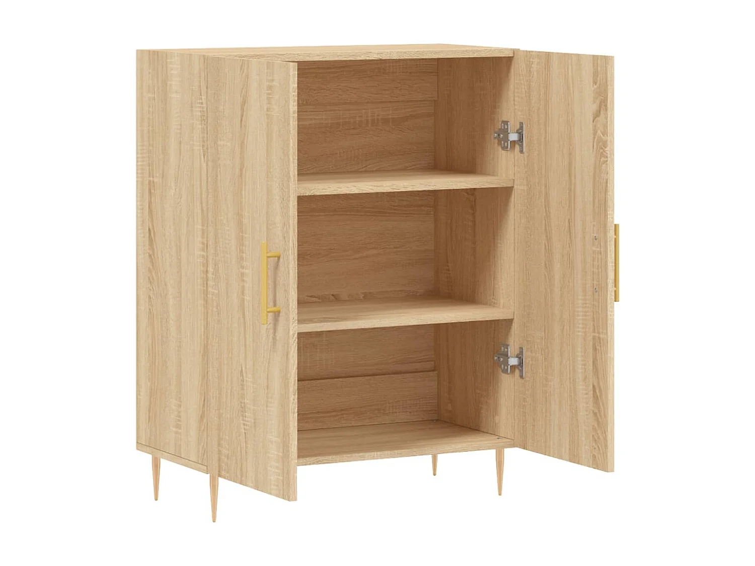 Aparador de madera de ingeniería roble Sonoma 69,5x34x90 cm