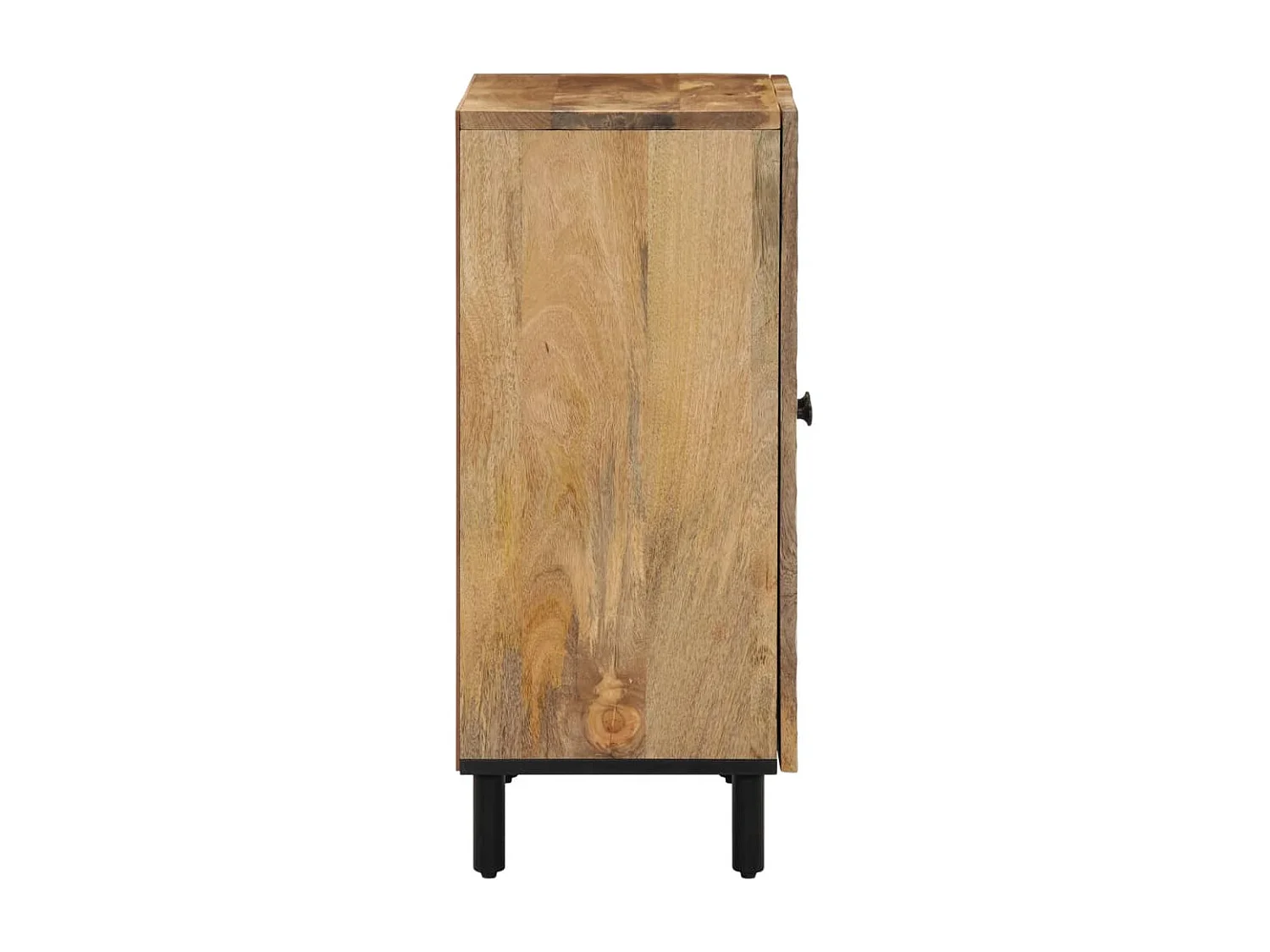 Armoire latérale 60x33x75 cm bois massif de manguier