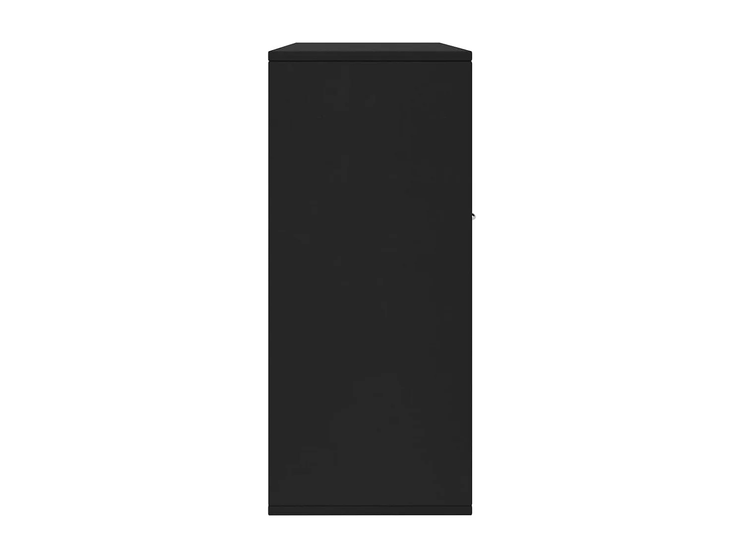 Buffet Noir 88x30x70 cm Aggloméré