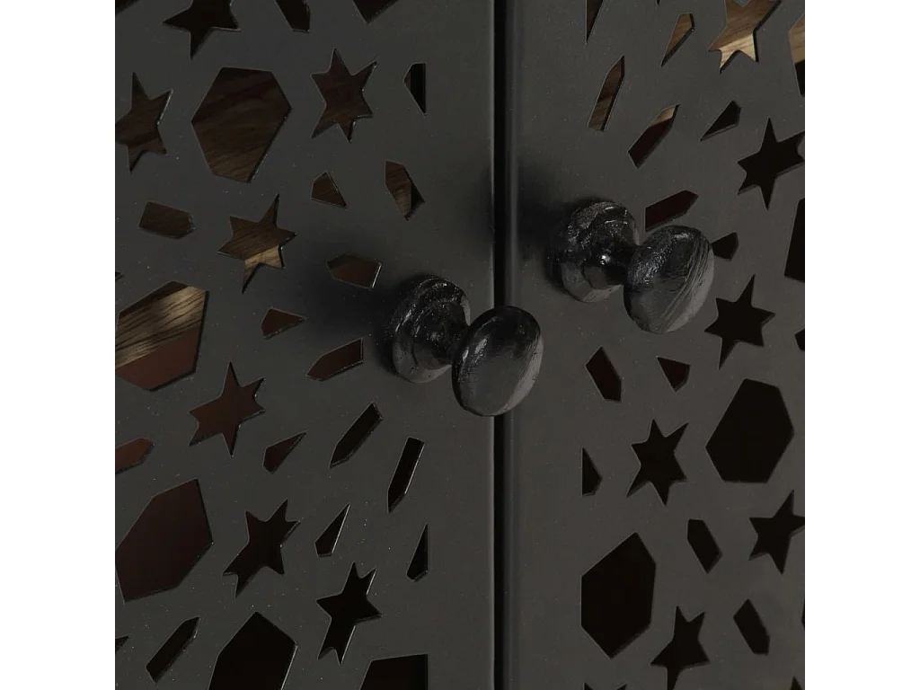 Aparador 60x35x75 cm madeira de mangueira maciça