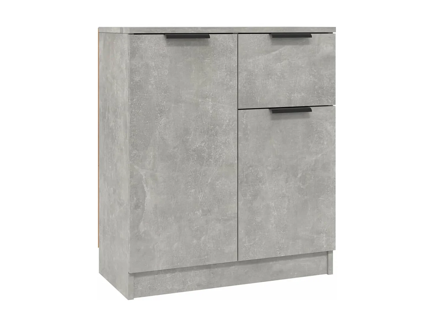 Buffet Gris béton 60x30x70 cm Bois d'ingénierie