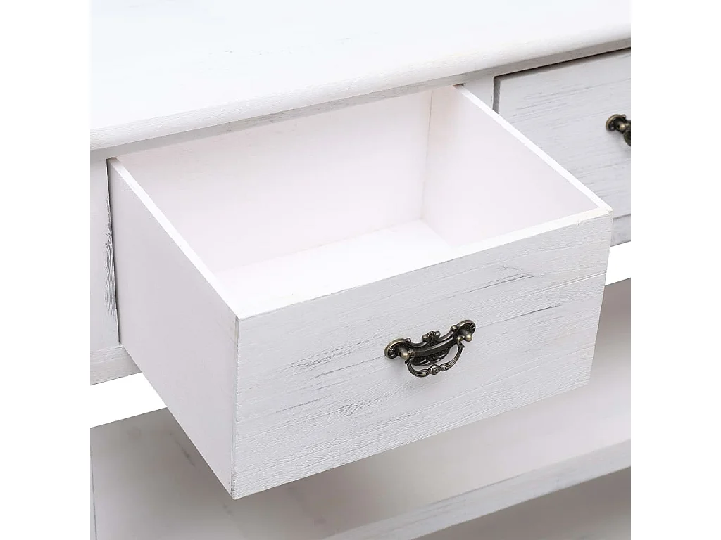 Buffet Antique Blanc 115 x 30 x 76 cm Bois