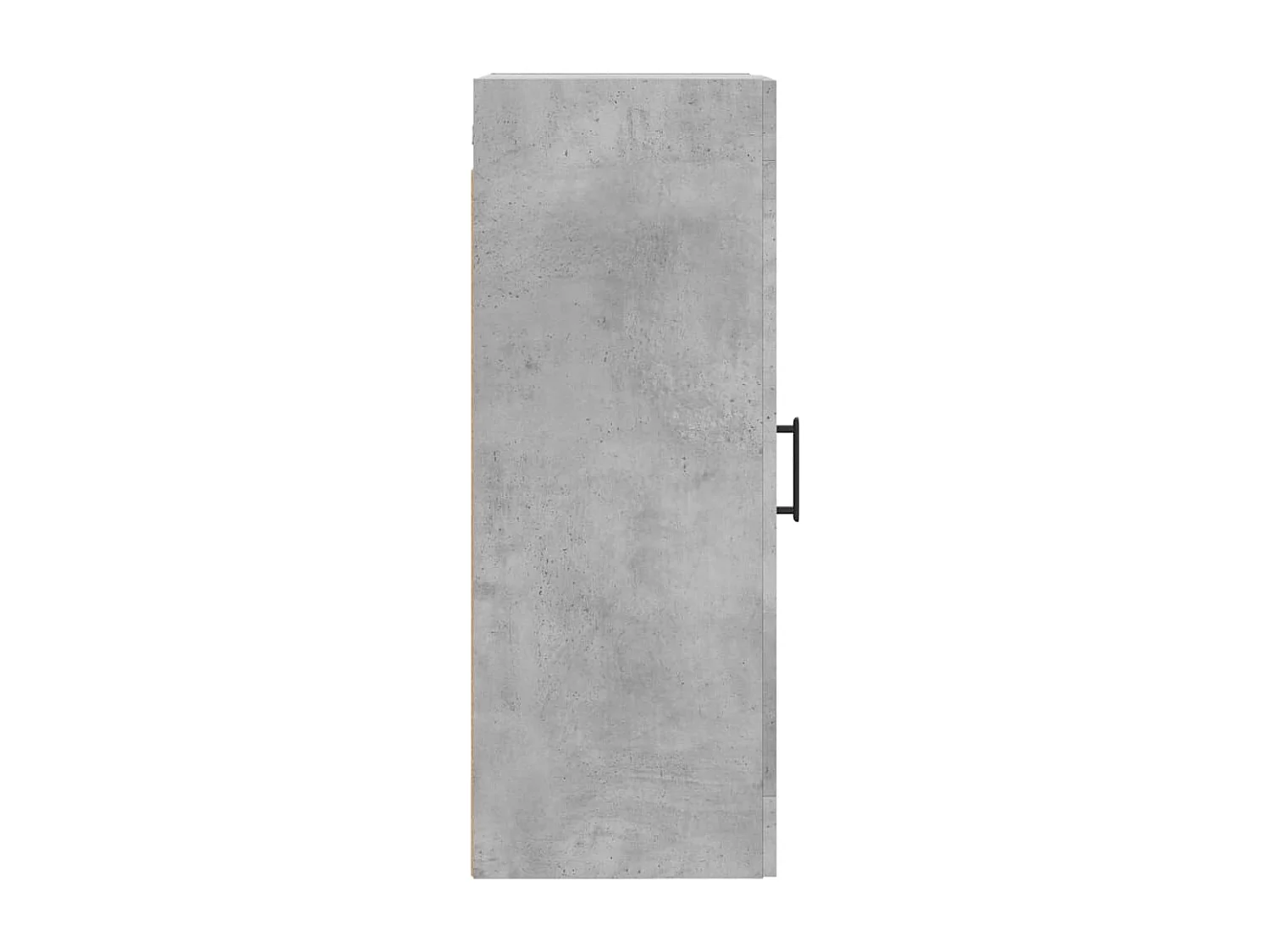 Armario de pared madera ingeniería gris hormigón 34,5x34x90 cm