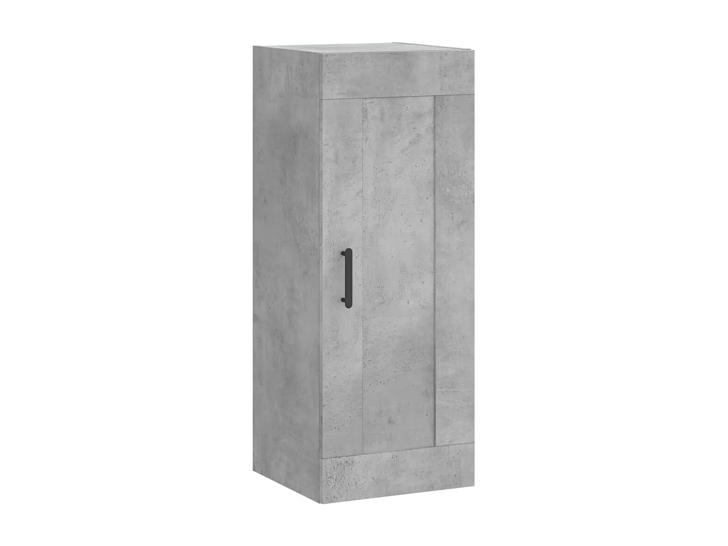 Armoire murale gris béton 34,5x34x90 cm bois d'ingénierie
