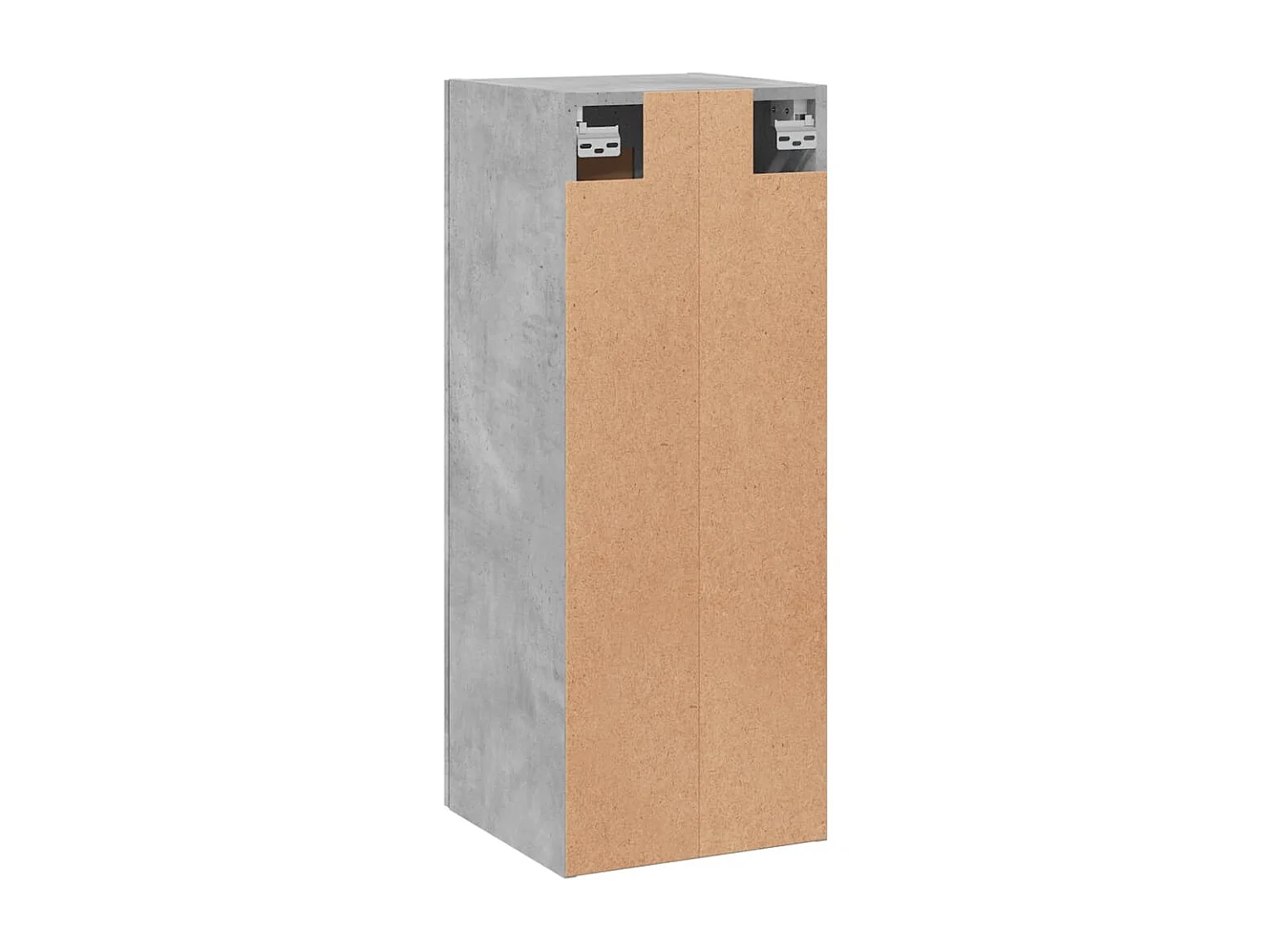 Armoire murale gris béton 34,5x34x90 cm bois d'ingénierie
