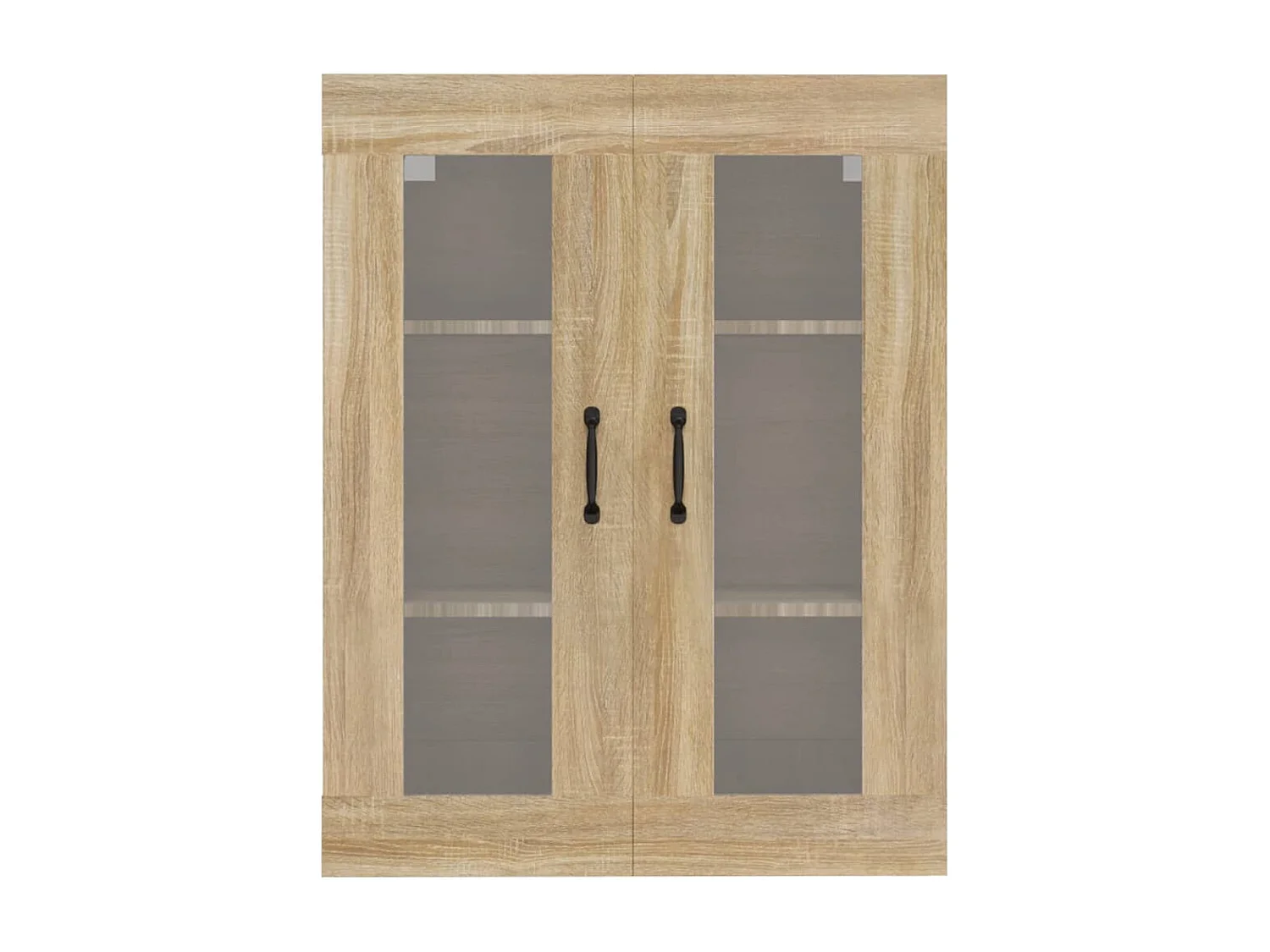 Armário de parede suspenso 69,5x34x90 cm carvalho sonoma