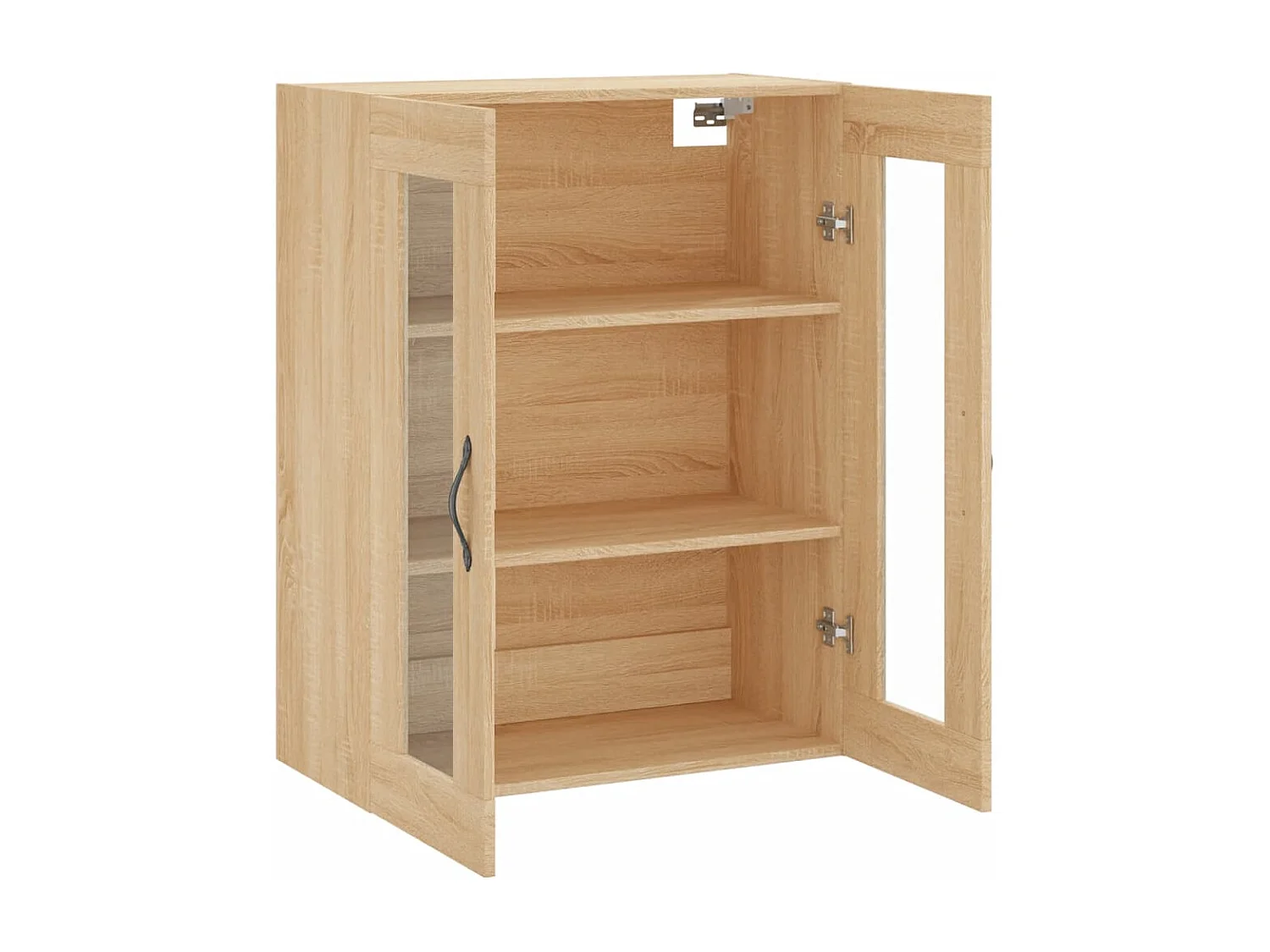 Armario de pared madera ingeniería roble Sonoma 69,5x34x90 cm