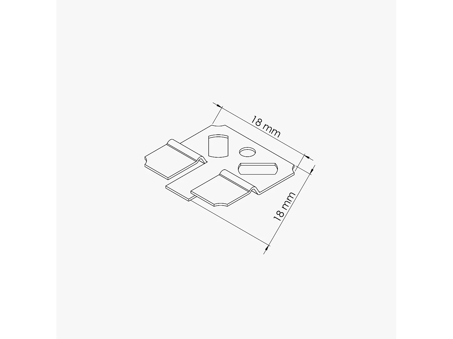 Boîte de 250 clips de fixation - Lambris PVC