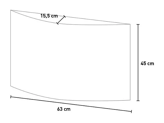 Lareira de parede a bioetanol TOKYO W63 x H45 x P15.5