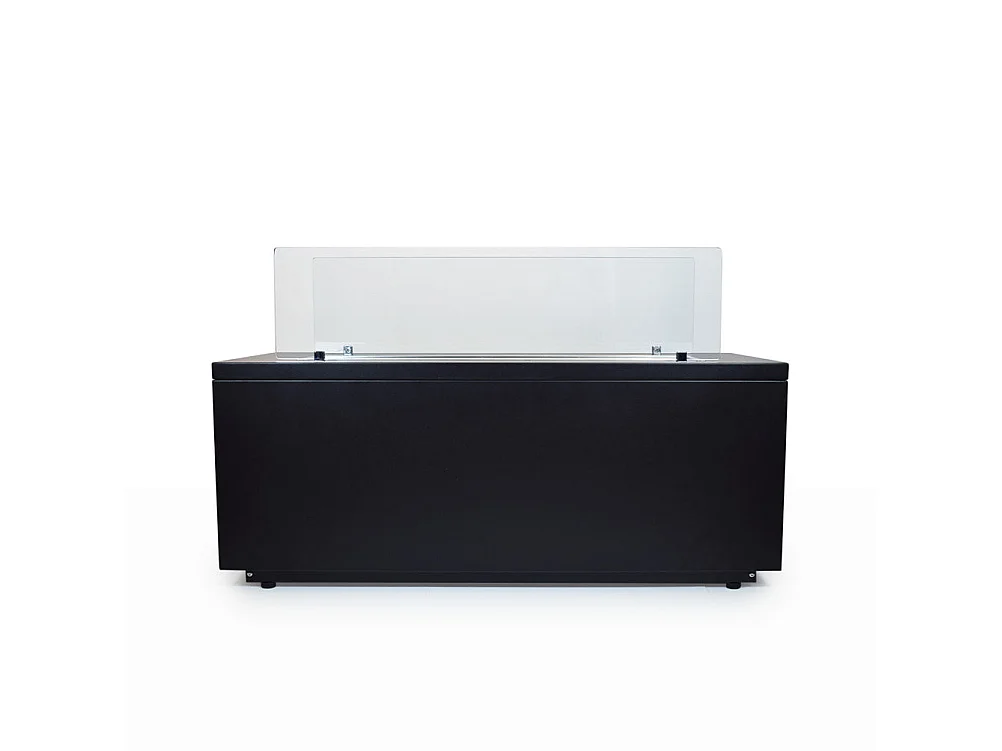 Cheminée à bioéthanol de sol pour intérieur et extérieur L100xP40xH40 cm