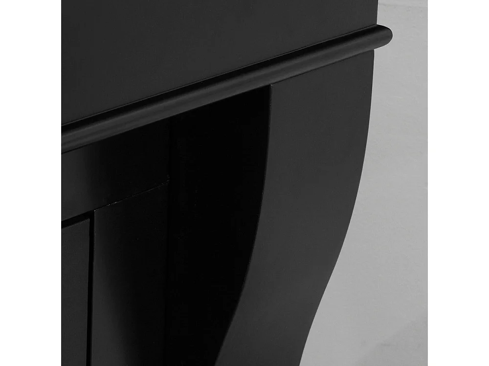 Chimenea de bioetanol de suelo WASHINGTON Negro L111 x P43 x H99