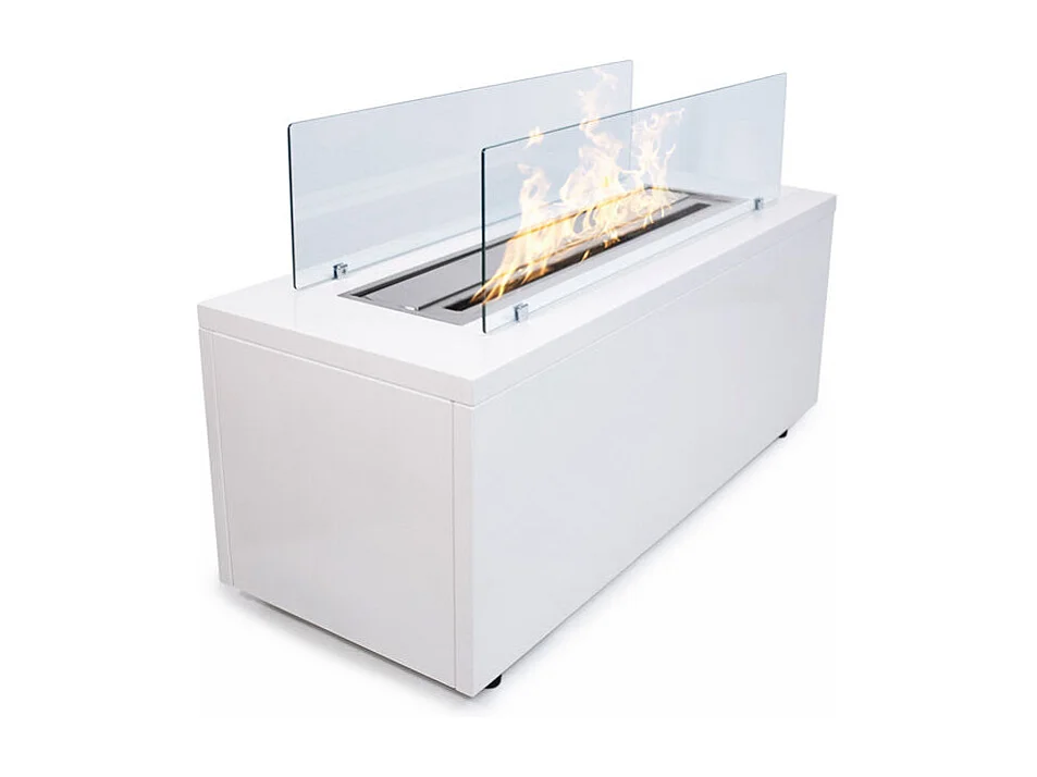 Innen- und Außenstandkamin aus Bioethanol L100xP40xH40 cm