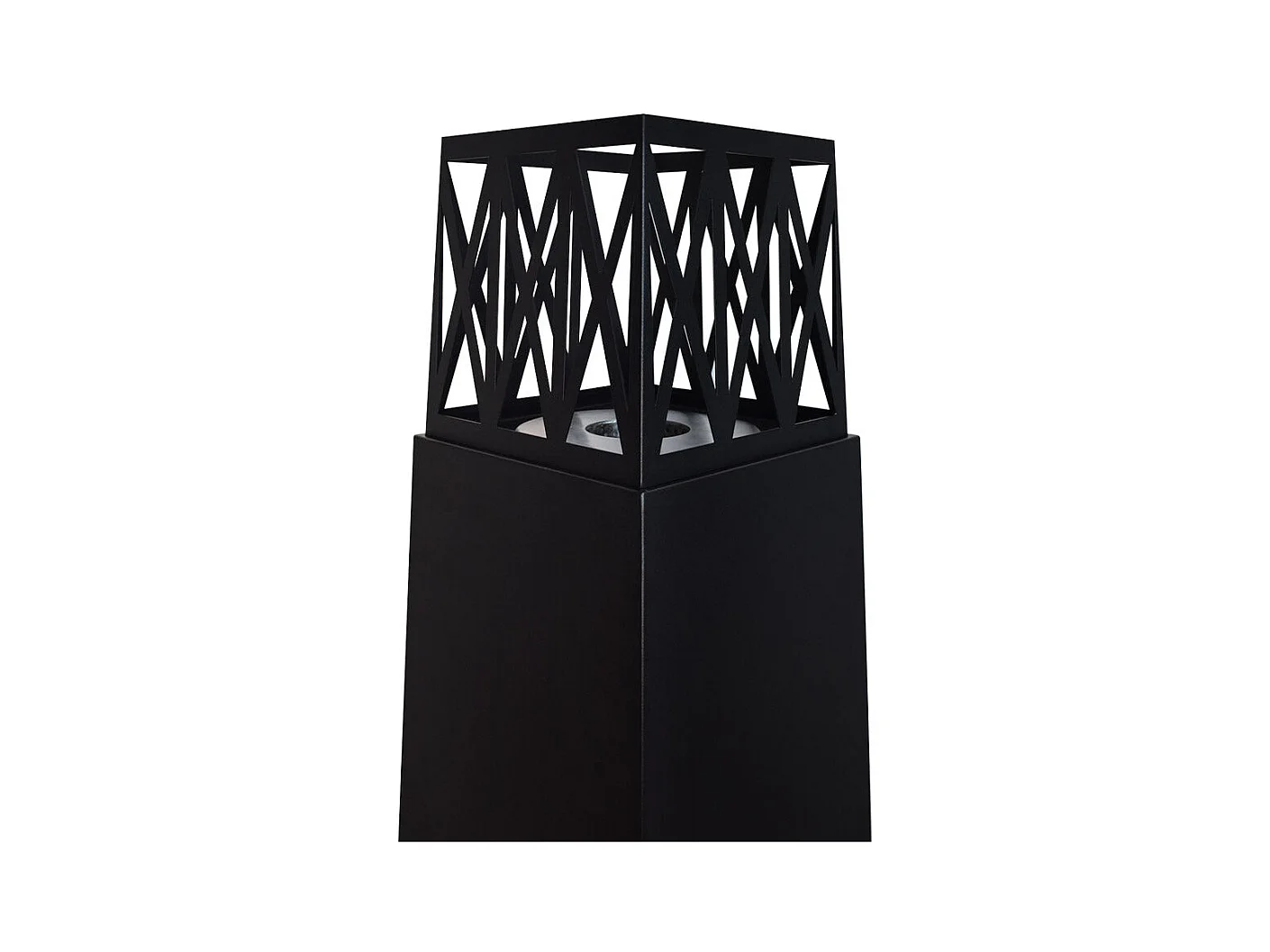 Buitentuin bio-ethanolhaard Vulcano Nero 40x40x145