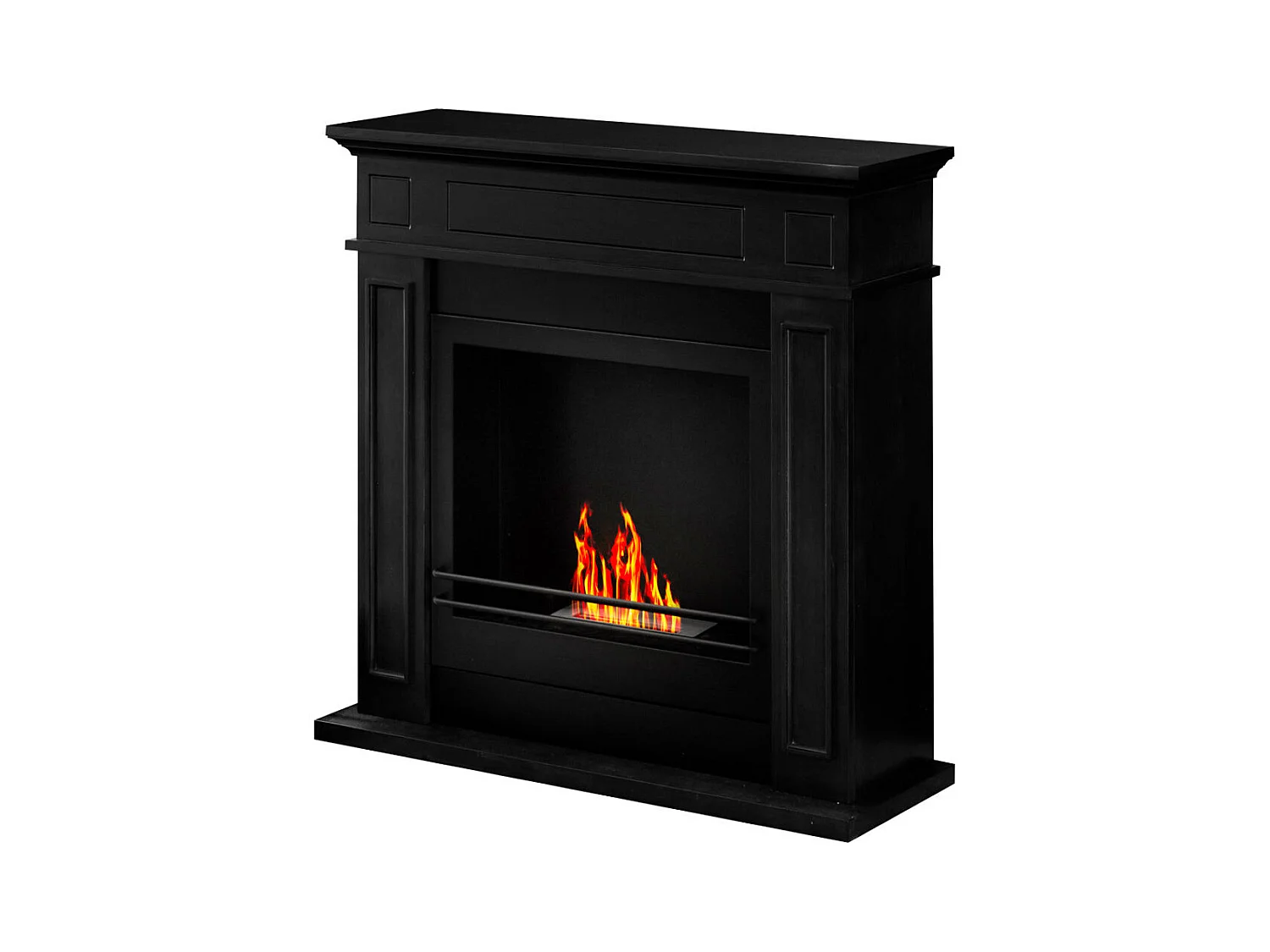 Kamin aus Bioethanol von Terra Jefferson Schwarz L 89,5 x H90,5 x T28