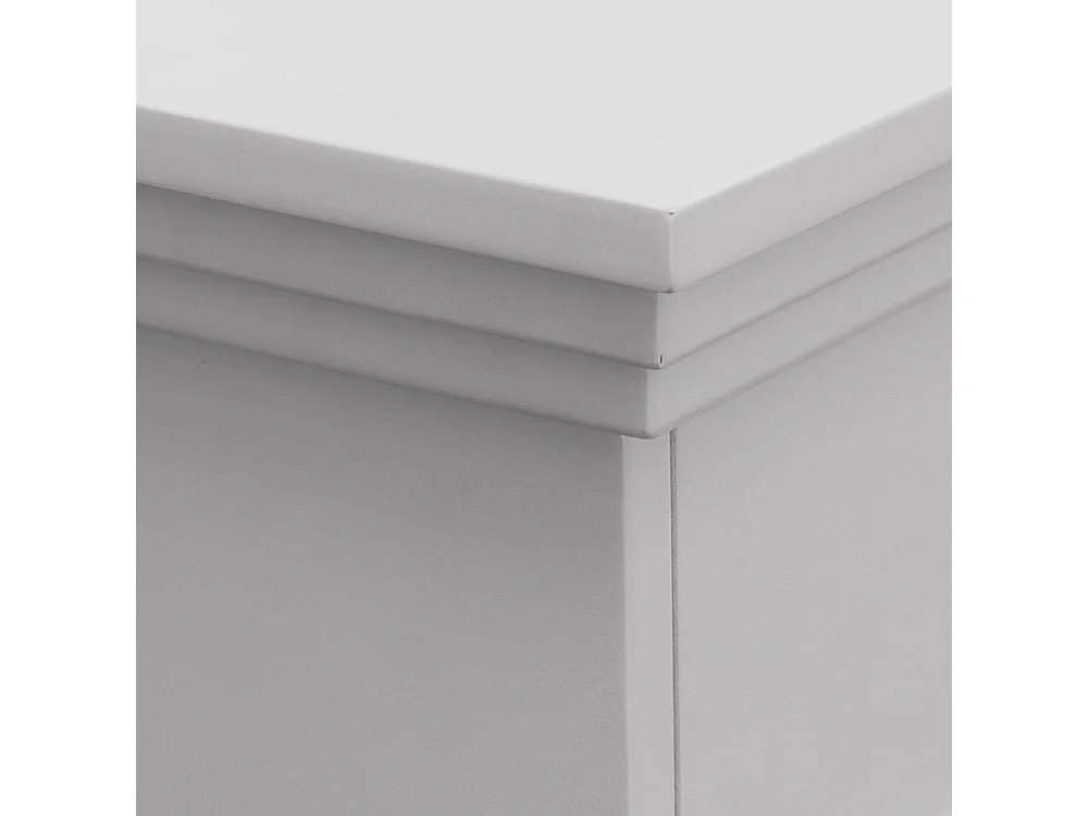 Cheminée bioéthanol au sol biocheminée WASHINGTON Blanc L111 x P43 x H99