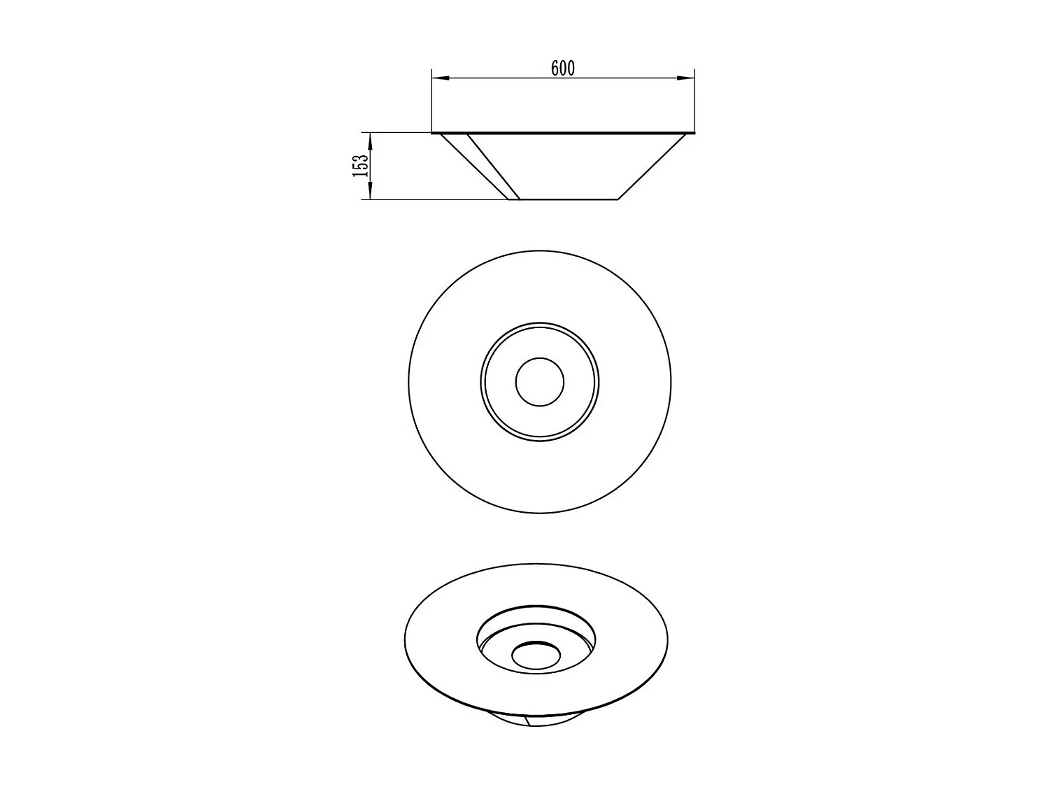 Cheminée au bioéthanol brasero de jardin rond pour extérieur SANTORINI Blanc d.60