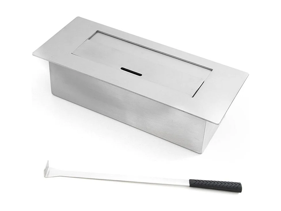 DIVINA FIRE Wandmontierter Bioethanol-Einbaukamin BEIJING L90 x H55 x P17