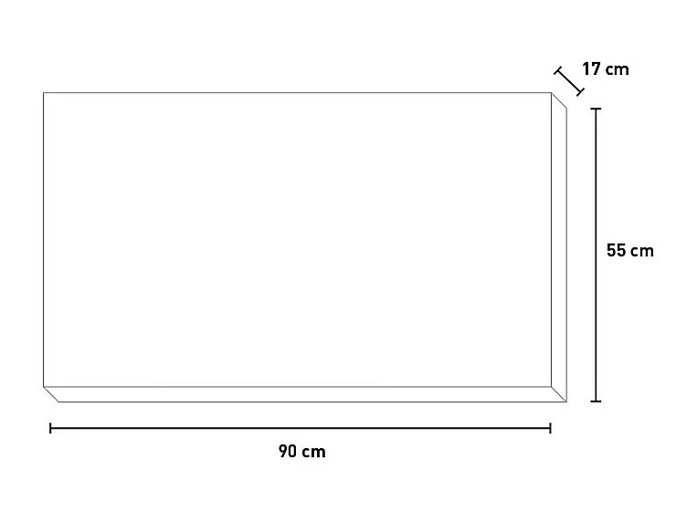 Camino a bioetanolo biocamino da parete incasso PECHINO L90 x H55 x P17