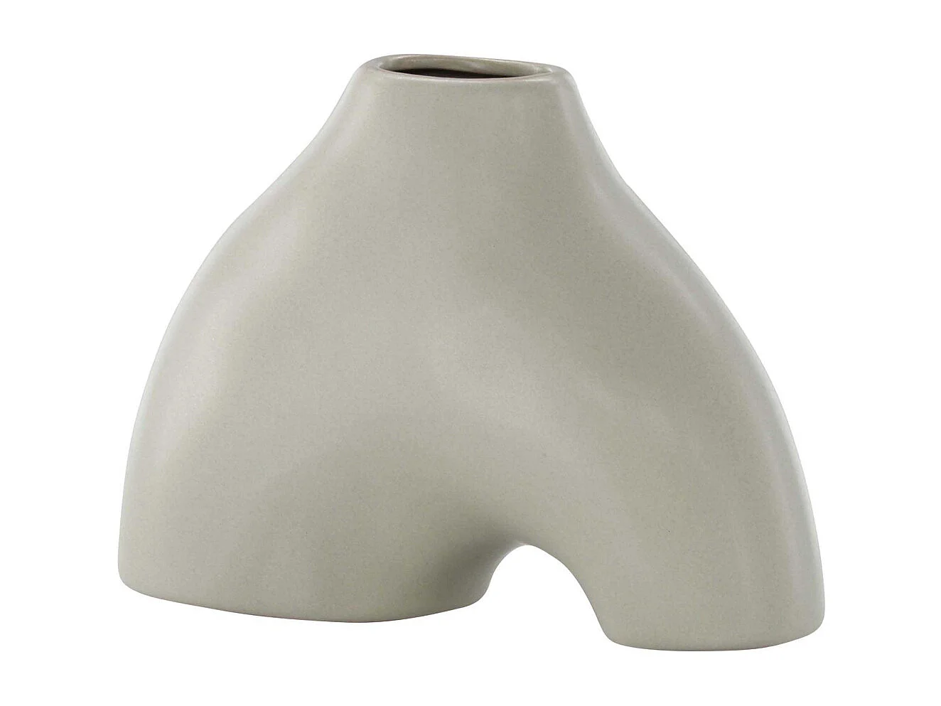 Vaso Kento grigio chiaro.