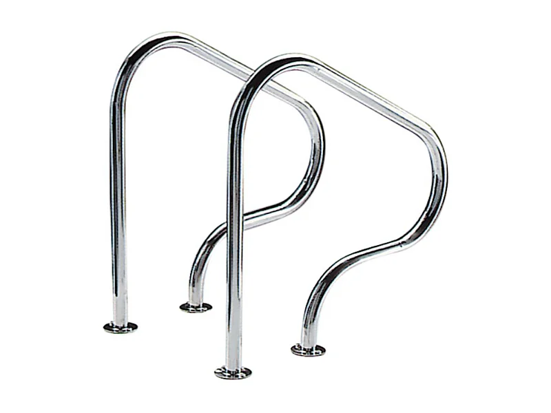 Sorties de bain pour piscine - 80 x 80 cm - Inox - A sceller