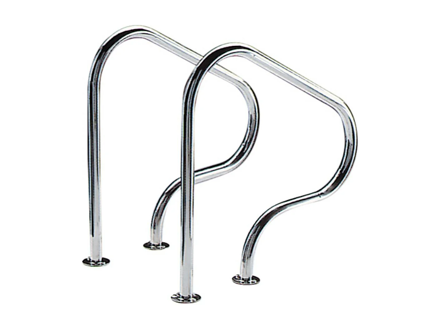 Sorties de bain pour piscine - 80 x 80 cm - Inox - A sceller