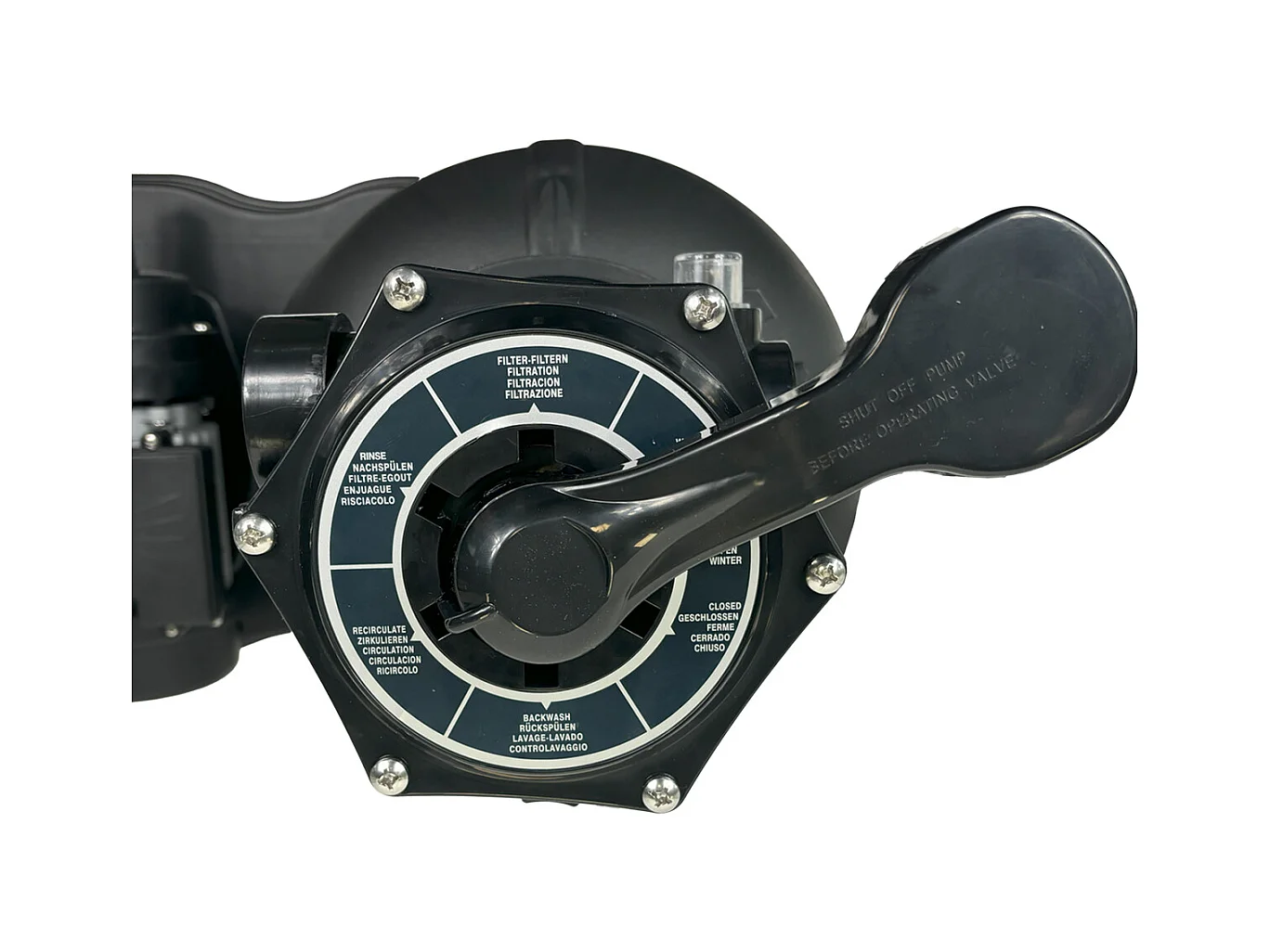 Groupe de filtration à sable 16 M3/H - Cuve 150kg sable - 900W - Piscine 80m3