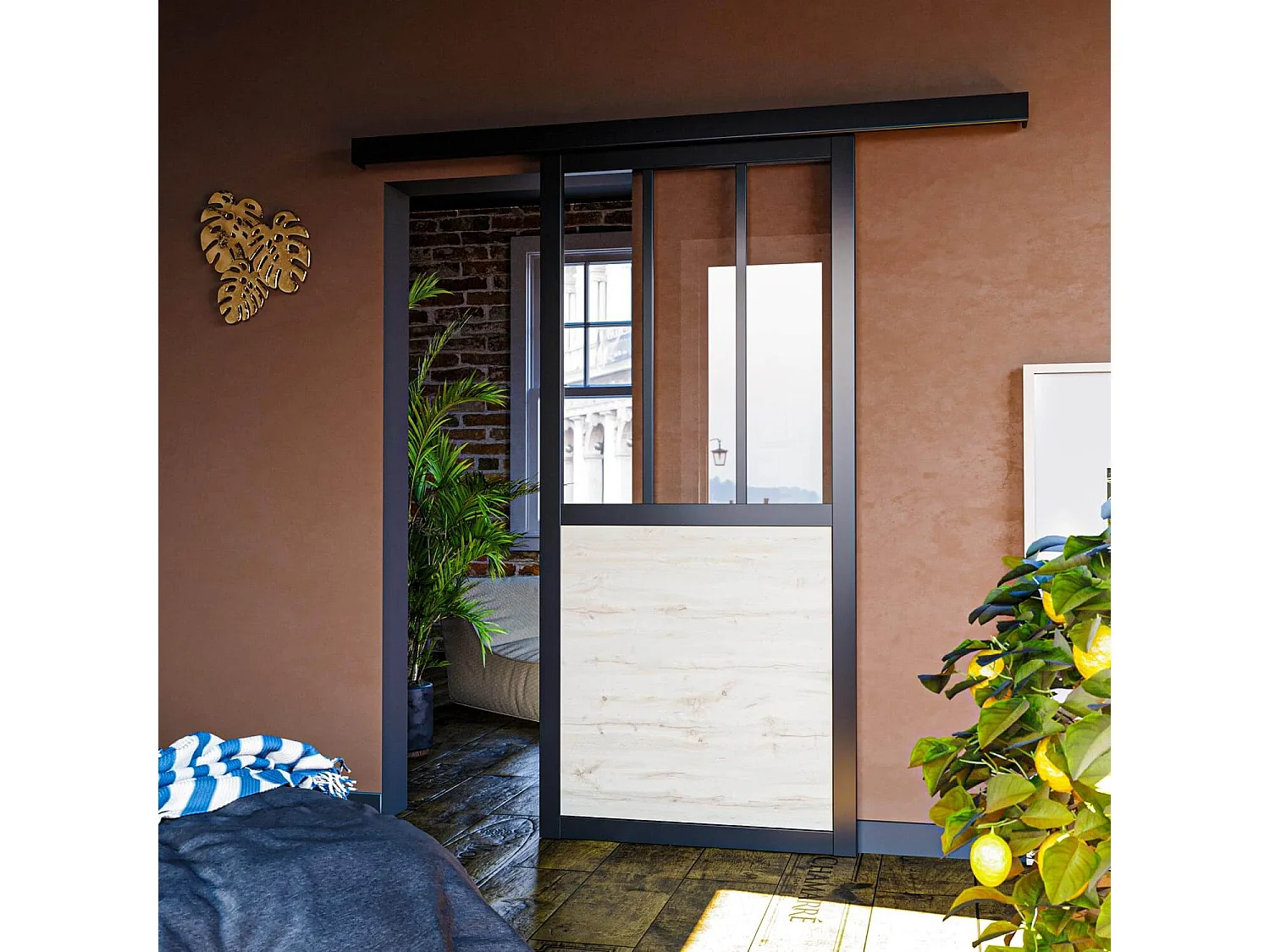 Panneau Personnalisation - Porte Atelier - Tokyo