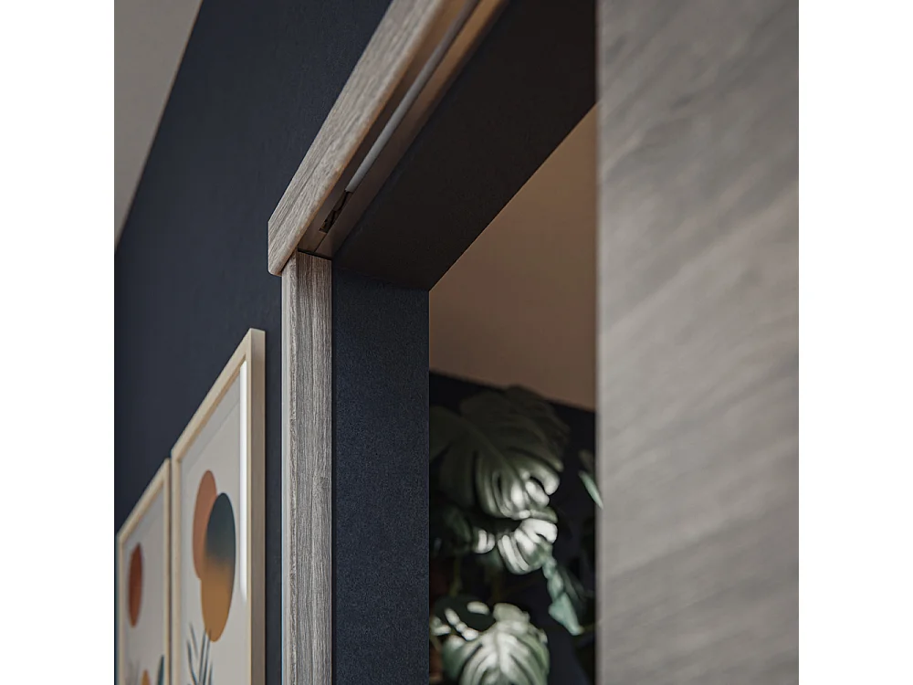 Butée de porte coulissante - Gris Blanchi