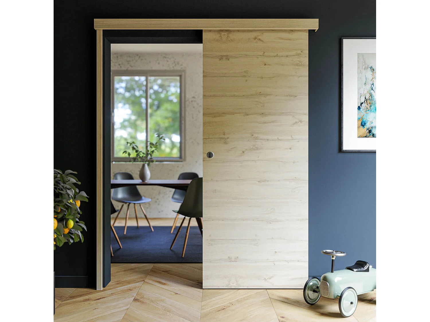 Butée de porte coulissante - Tokyo