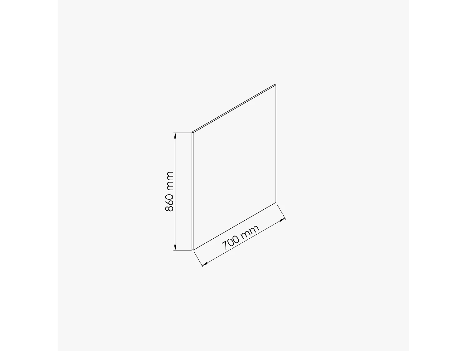 Panneau Personnalisation - Porte Atelier - Denver