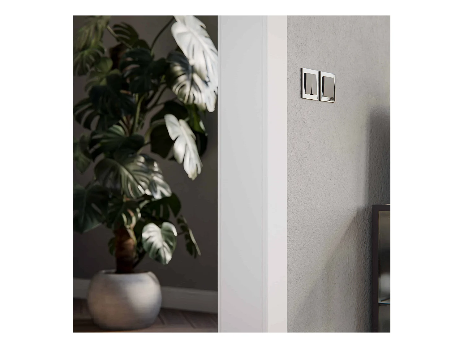 Habillage de Cloison 2.20 m - Blanc