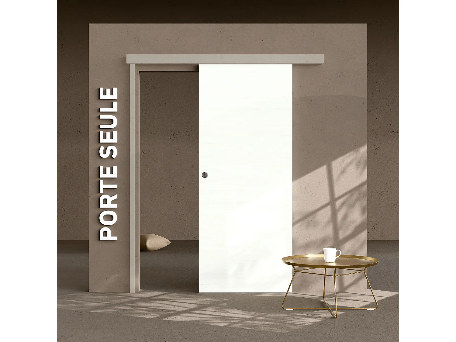 Porte Coulissante Seule - Helsinki 83 cm