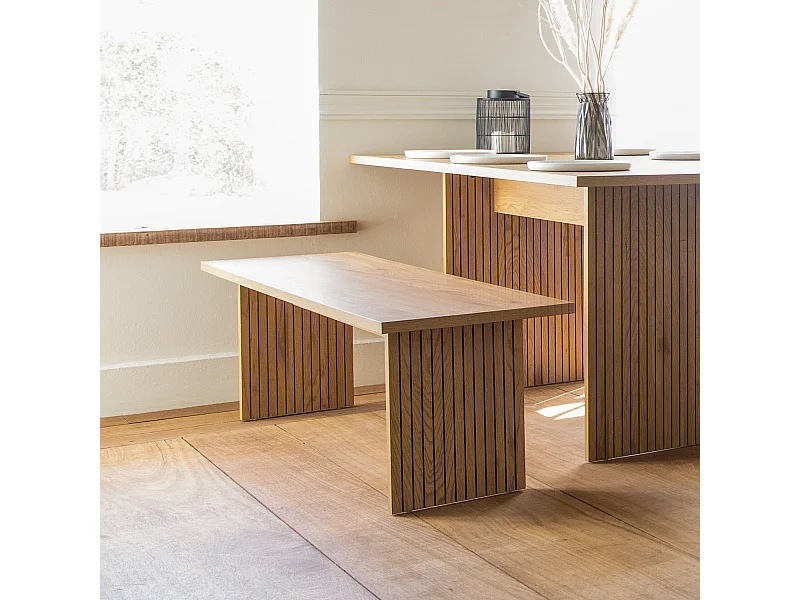 Houten bank ALMA Scandinavische stijl