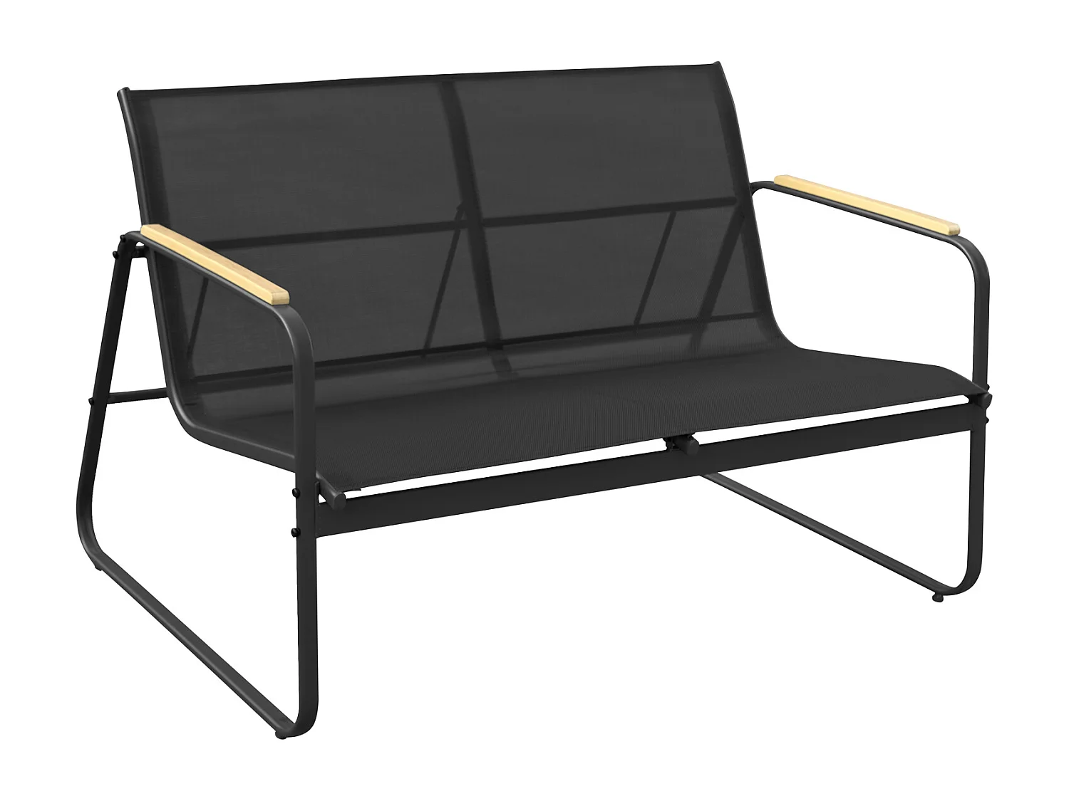 Aluminium tuinset 4 zits antraciet TENERIFE