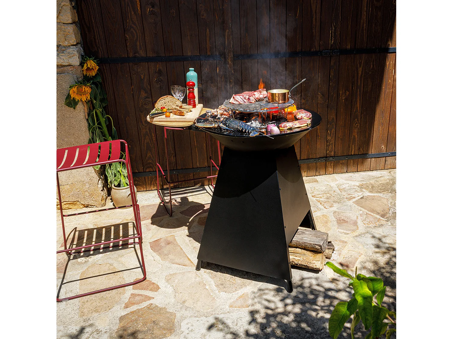 Brasero de cuisson au charbon - SOMAGIC