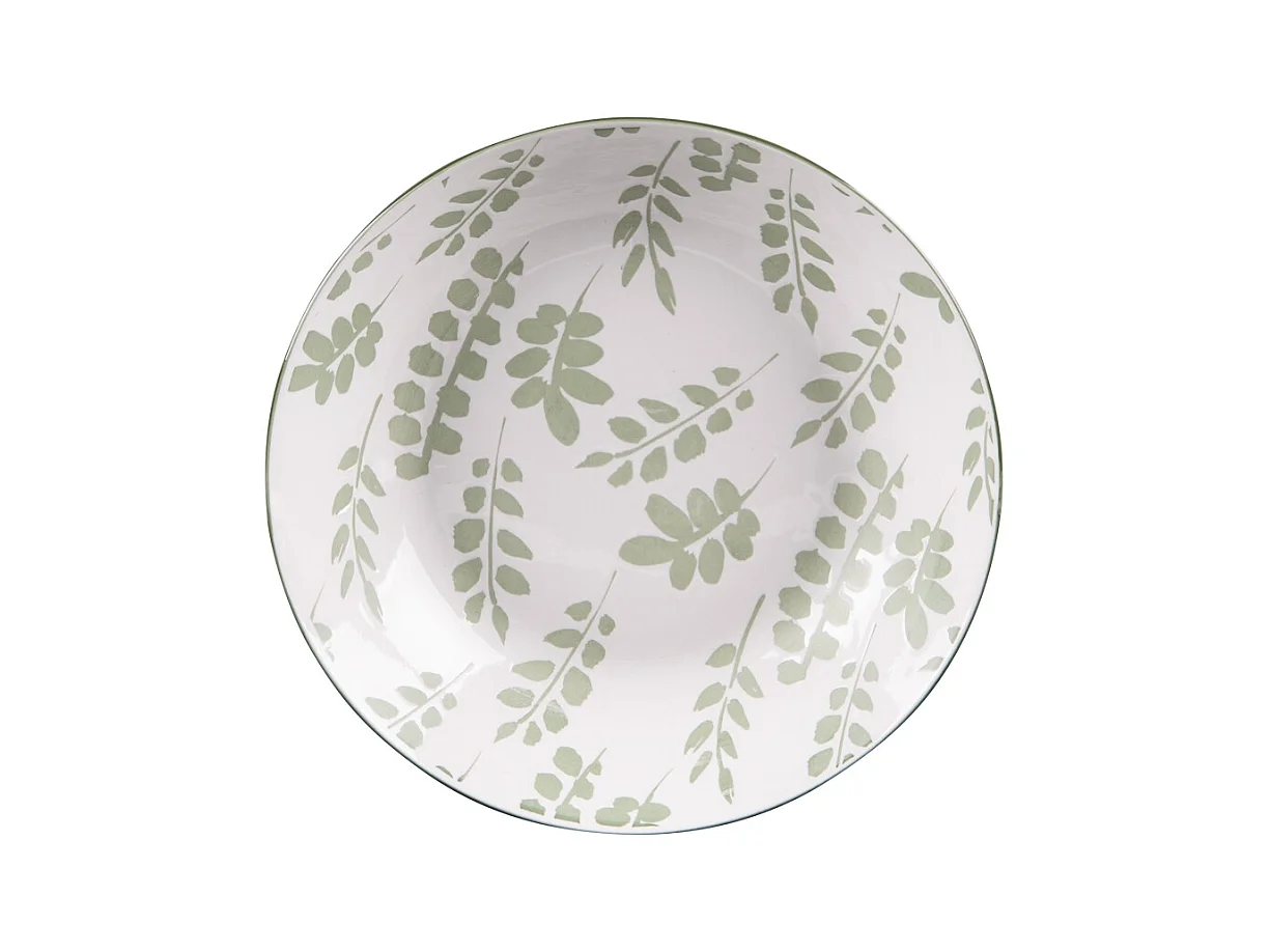 Assiette creuse 20 cm Episia (lot de 6)