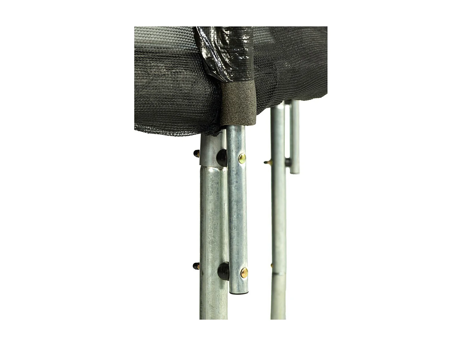 Trampoline rond Bleu Ø300cm avec filet, échelle, bâche et kit ancrage