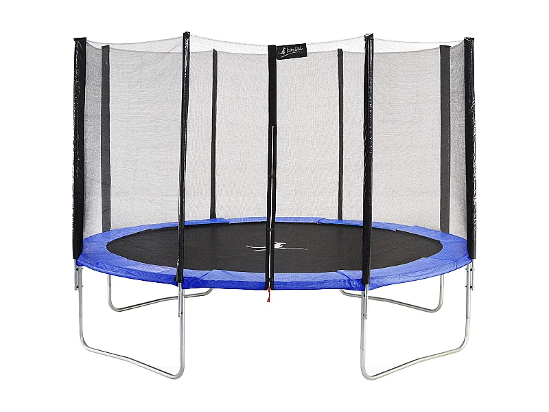 Trampoline rond Bleu Ø430cm avec filet de protection