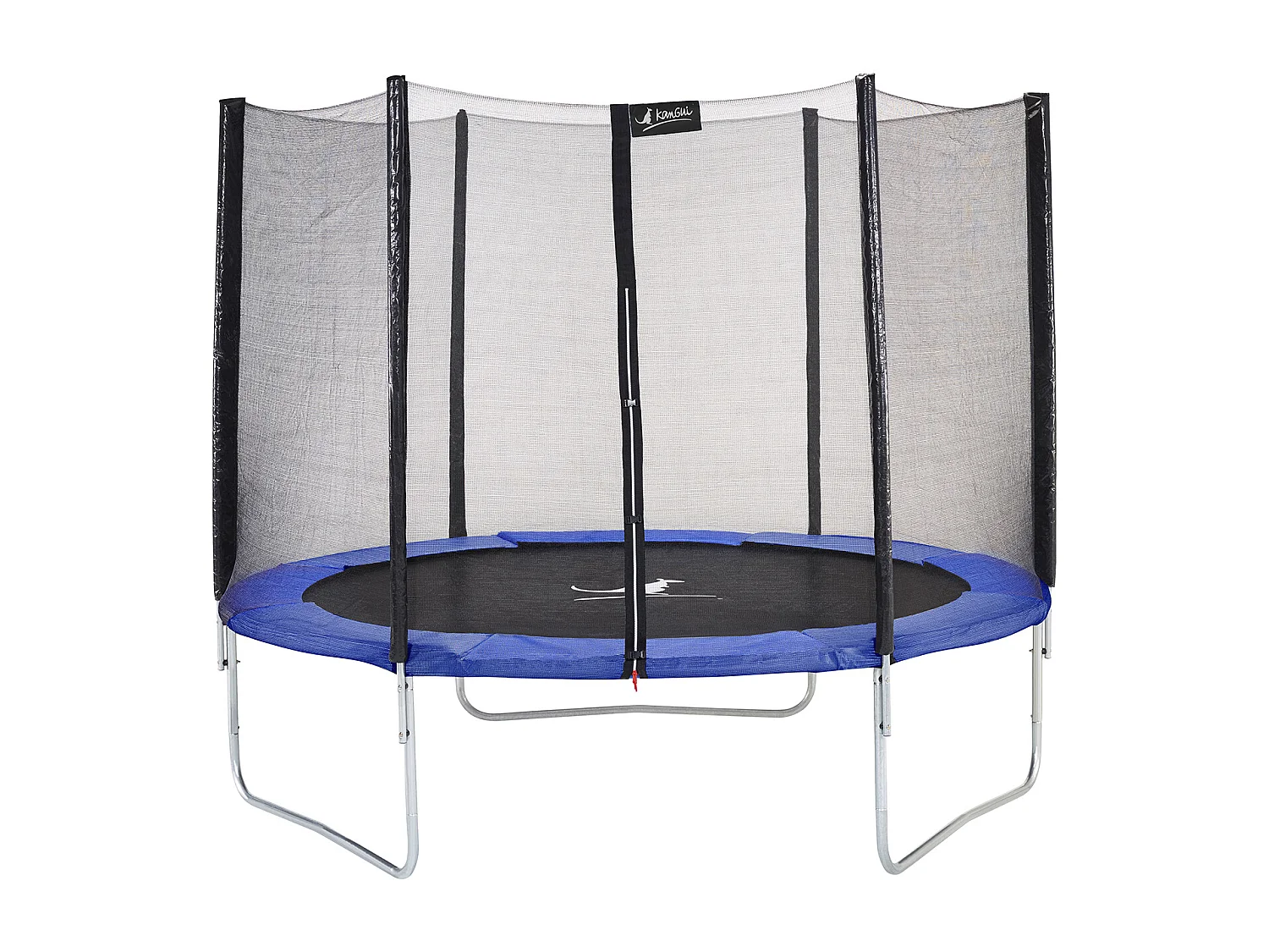 Trampoline rond Bleu Ø250cm avec filet de protection