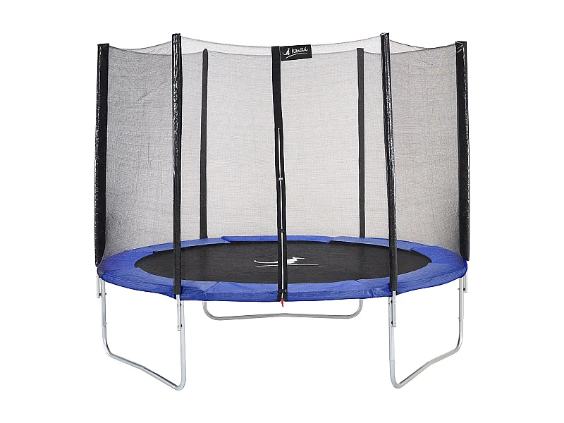 Trampoline rond Bleu Ø300cm avec filet de protection