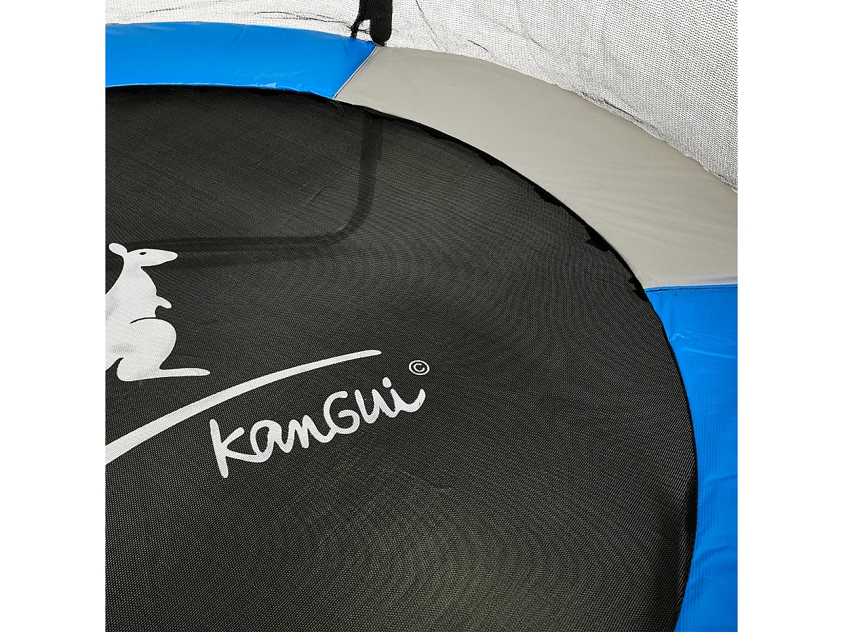 Kangui - Trampoline rond Ø180cm avec filet de sécurité - RALLI 180