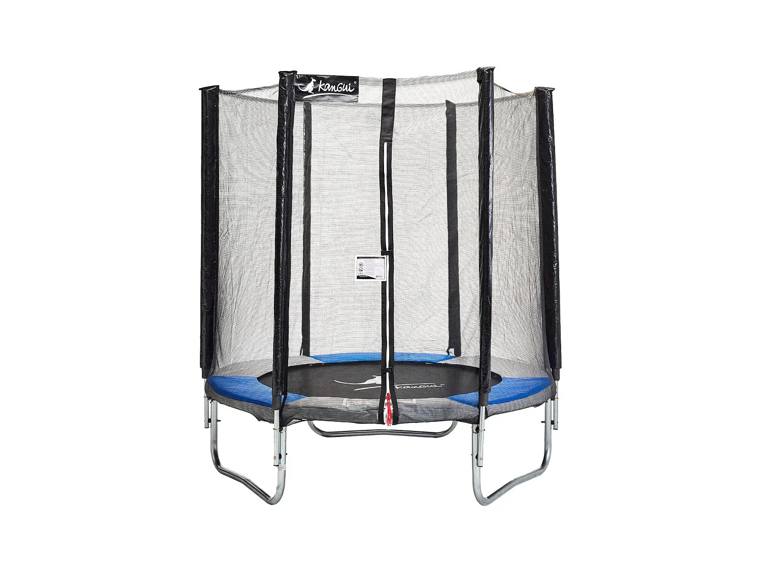Kangui - Trampoline rond Ø180cm avec filet de sécurité - RALLI 180