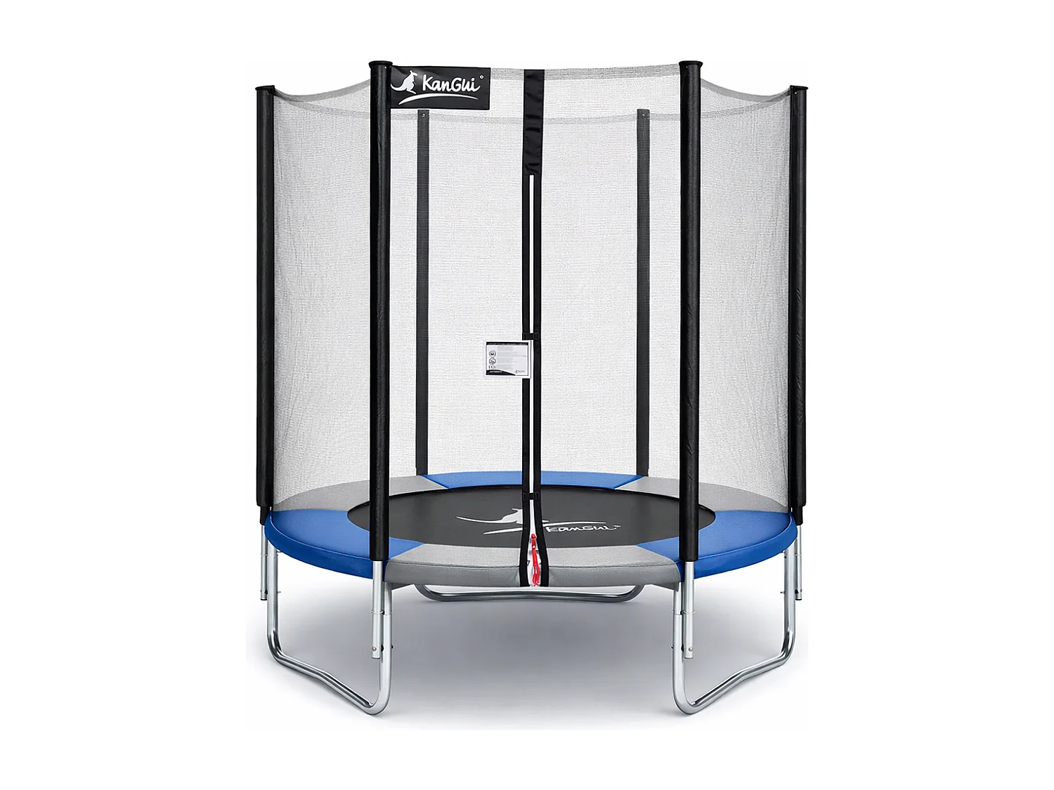 Kangui - Trampoline rond Ø180cm avec filet de sécurité - RALLI