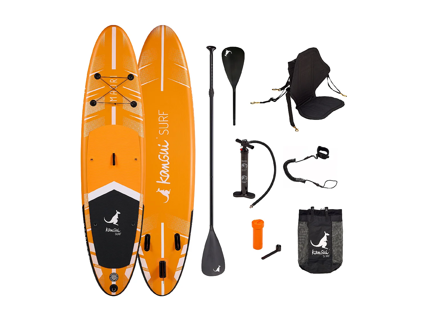 Kangui - Stand up paddle gonflable SUP avec siege kayak, 335cm - MAORI