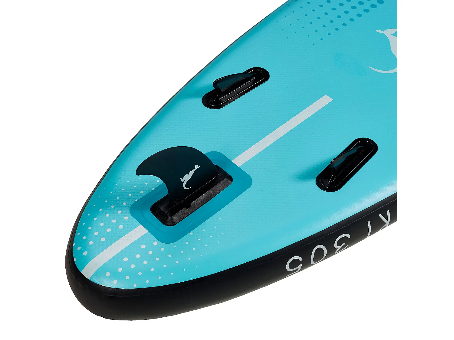 KANGUI Stand Up Paddle Gonflable 305 cm (10') - SUP avec pagaie réglable, sac à dos, pompe haute pression, leash et kit de réparation - TIKI
