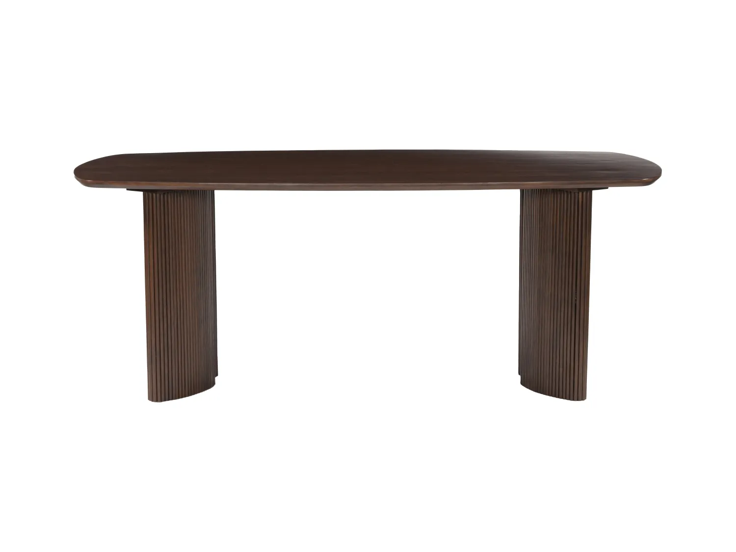 Spisebord til 8 personer i akacietræ - Mørk naturtræ - TAMENIA fra Maison Céphy