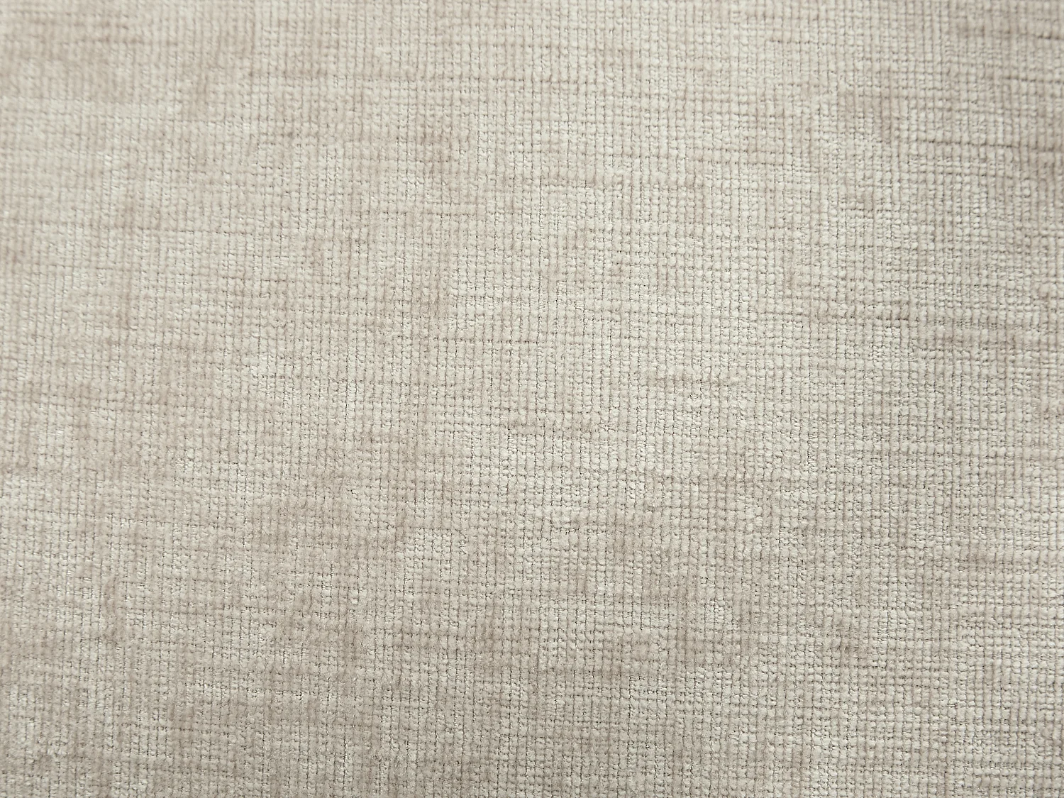 Tweezitsbank van beige gechineerde stof NAPIZO