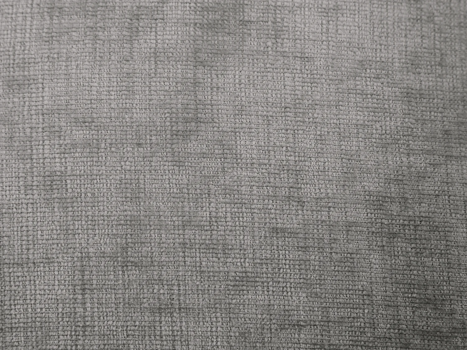 Canapé 2 places en tissu chiné gris NAPIZO