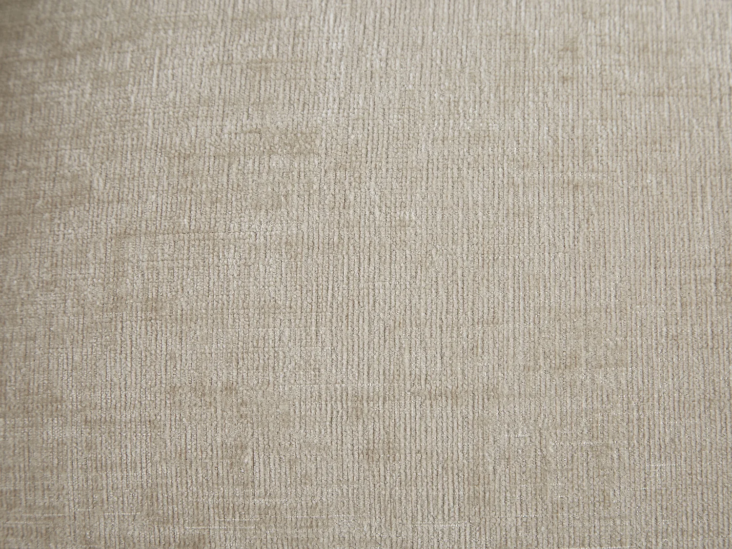 Canapé d'angle gauche en tissu chiné beige NAPIZO